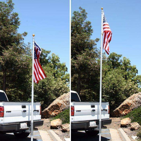 flag pole antenna plans