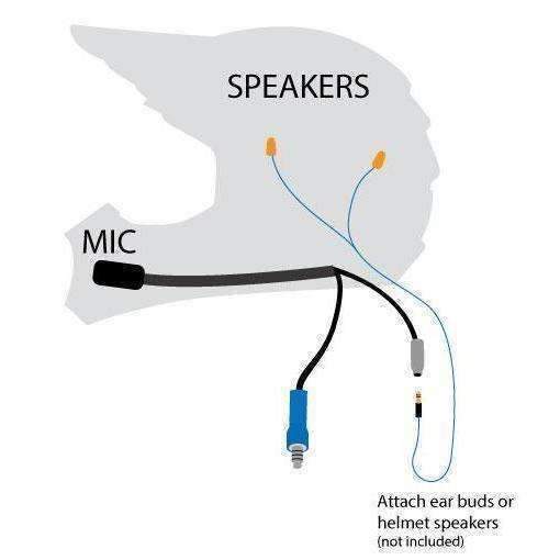 Earbud Molding Kit for Custom Challenger Earbud Speakers – Rugged Radios