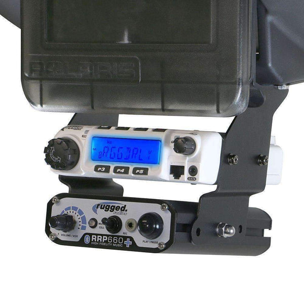 Polaris XP1 Below Dash Mount for M1 G1 RM60 RDM-DB GMR45 Radio and Rugged  Intercom