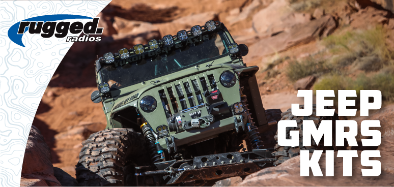 Jeep GMRS Radio Kits - JL, JLU, JT, JK, JKU