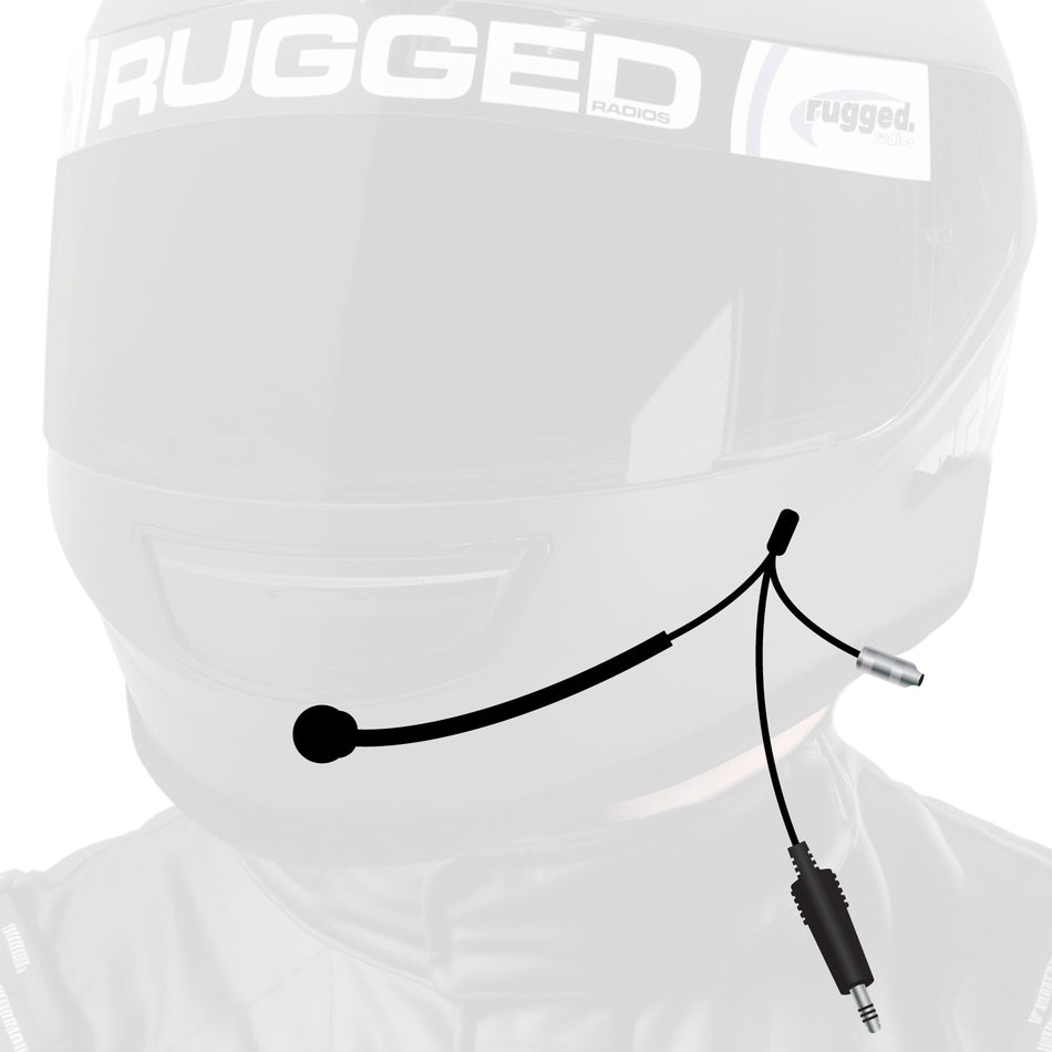 4C IMSA Wired Helmet Kit with Mic