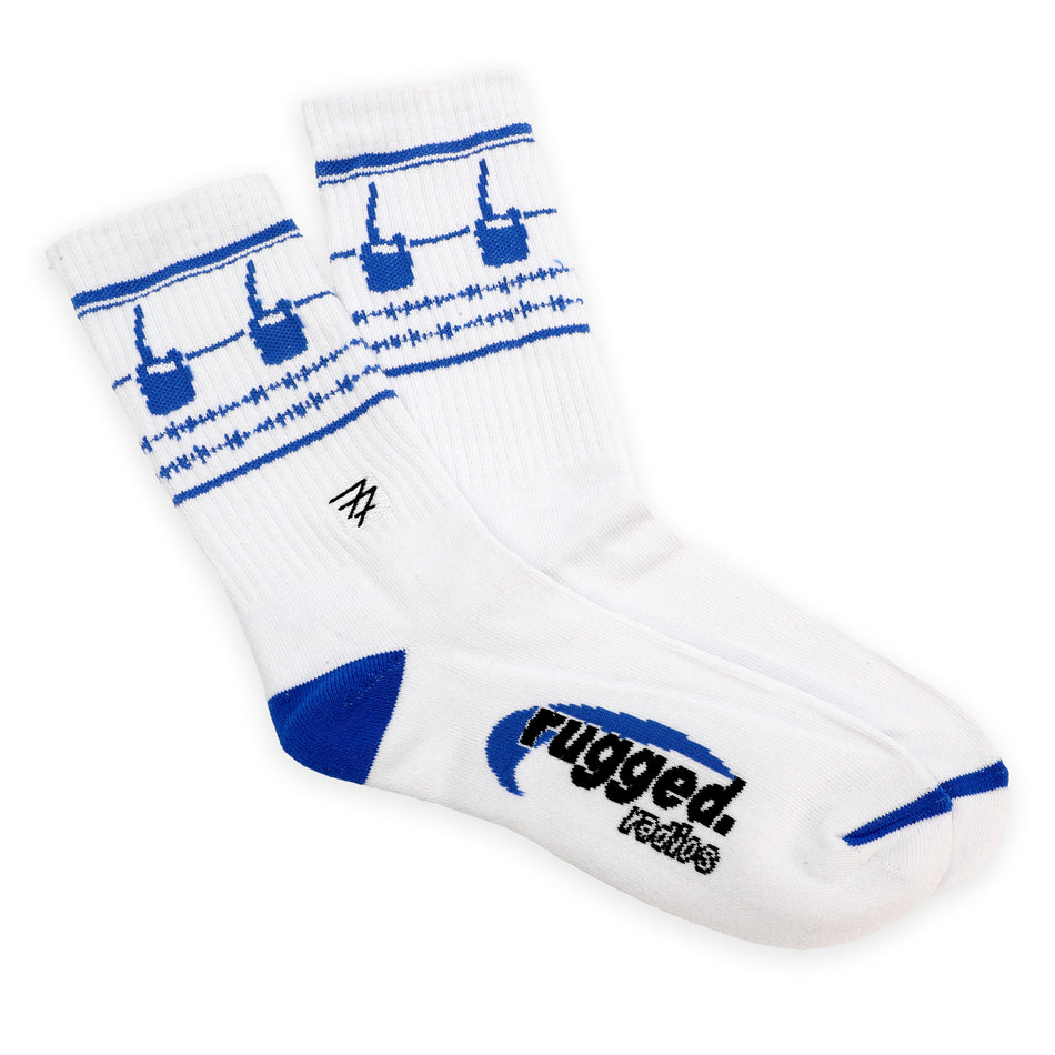 Rugged Radios 'Fast Friends' Crew Socks