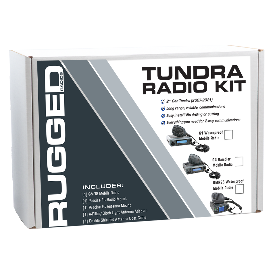 Kit de radio móvil GMRS bidireccional Toyota Tundra