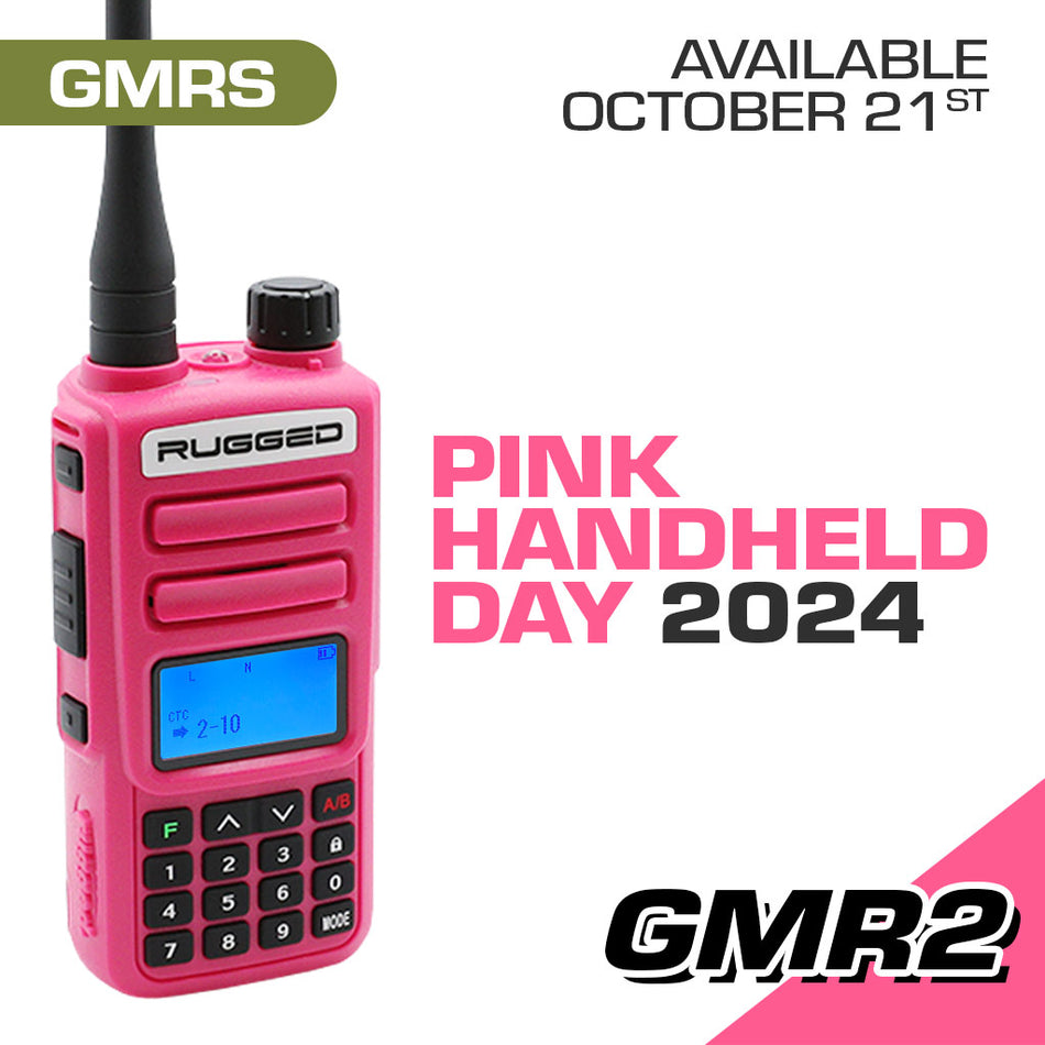 Rosa Rugged GMR2 PLUS - Radio portátil GMRS/FRS