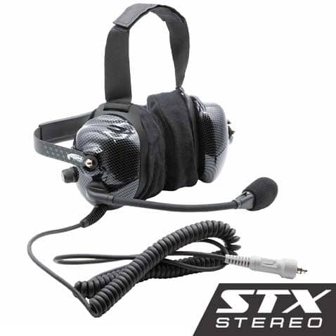 H42 Ultimate Headset for Stereo and Offroad Intercoms - Behind The Head - Demo - Clearance