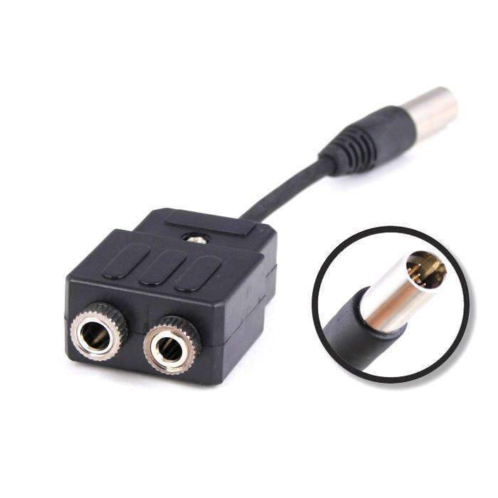 General Aviation Headset to 5-Pin Adapter