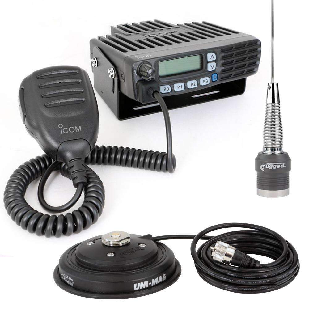 Rugged Business Band RDM-DB Mobile Radio - Digital and Analog - UHF VHF